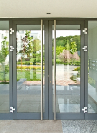 glass impact doors